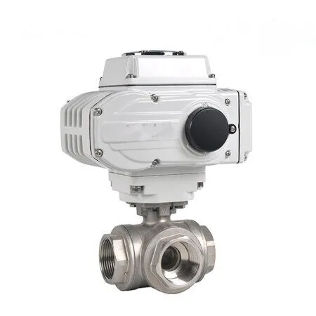 Motorized 3-Way Ball Valve