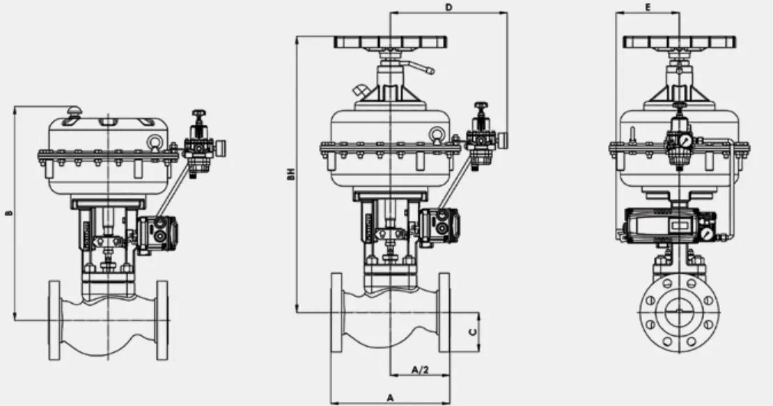 Drawing for Control Valve
