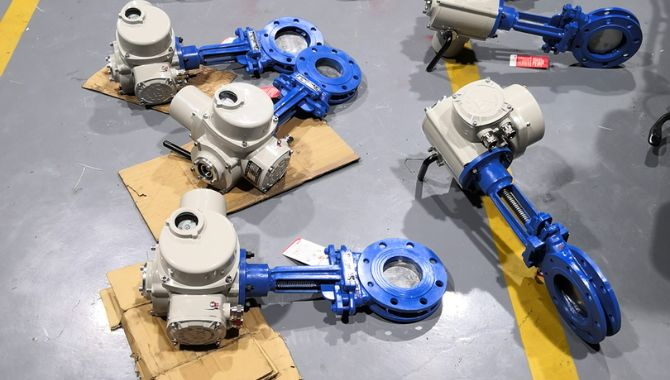 Electric Knife Gate Valves