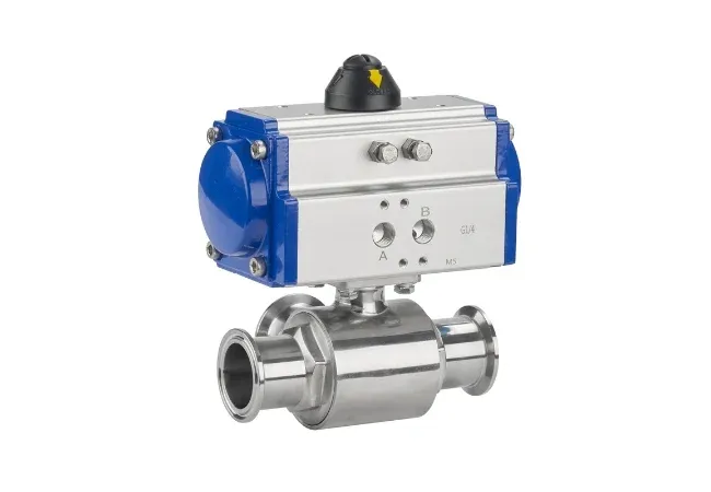 Sanitary Pneumatic Ball Valves Sanitary Pneumatic Ball Valves