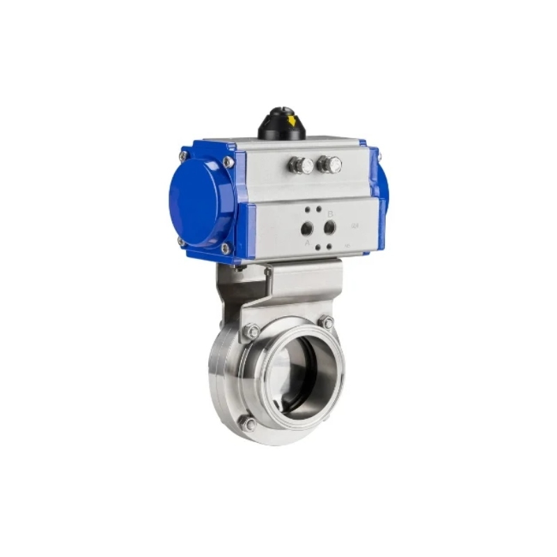The Role of Pneumatic Sanitary Butterfly Valves in Automated Hygienic Processing