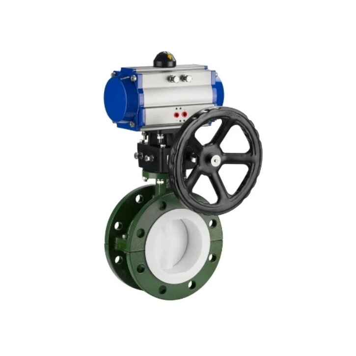 Why Choose Pneumatic PTFE Lined Butterfly Valves for Industrial Flow Control