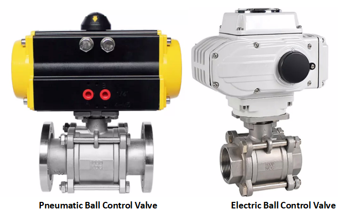 Electric Ball Control Valve, Pneumatic Ball Control Valve