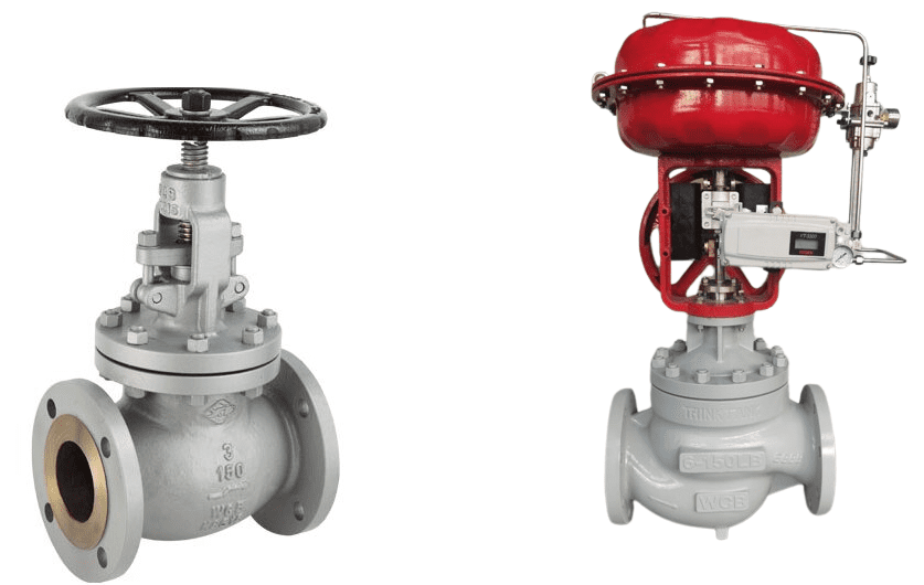 Globe Valves vs. Control Valve Globe Valves vs. Control Valve
