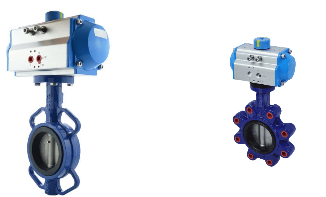 Pneumatic Butterfly Control Valve Pneumatic Butterfly Control Valve