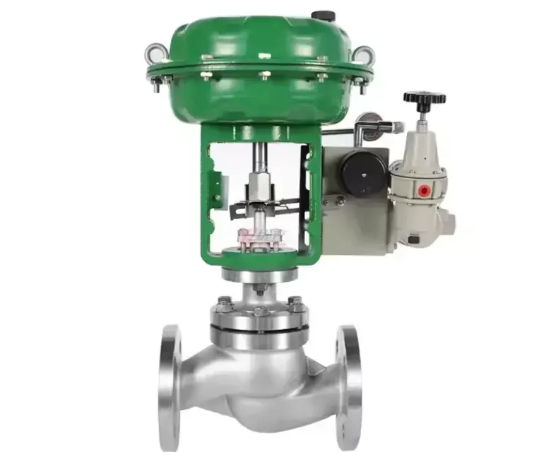 Single Seat Pneumatic Control Valve