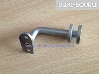 Aluminium glass-tube bracket