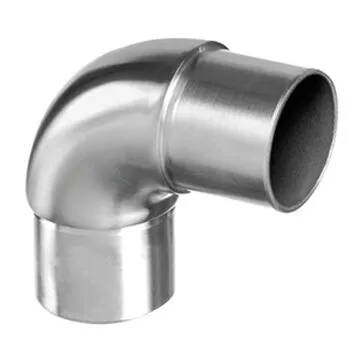 Stainless Steel 90 Degree Curved Elbow Fitting Connector, SS 304