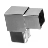 90 Degree Elbow for Square Handrail Railing, Stainless Steel