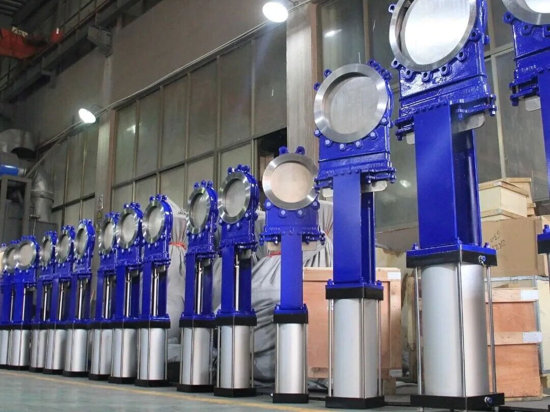 Pneumatic Actuated Knife Gate Valve