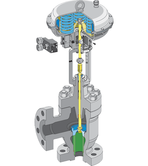 Drawing for Angle Control Valve