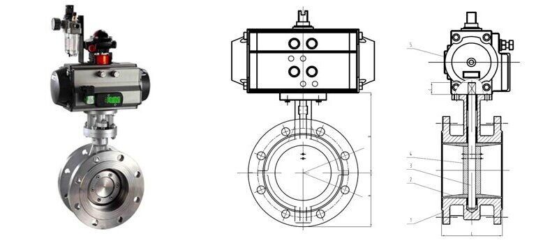 Pneumatic Butterfly Valve