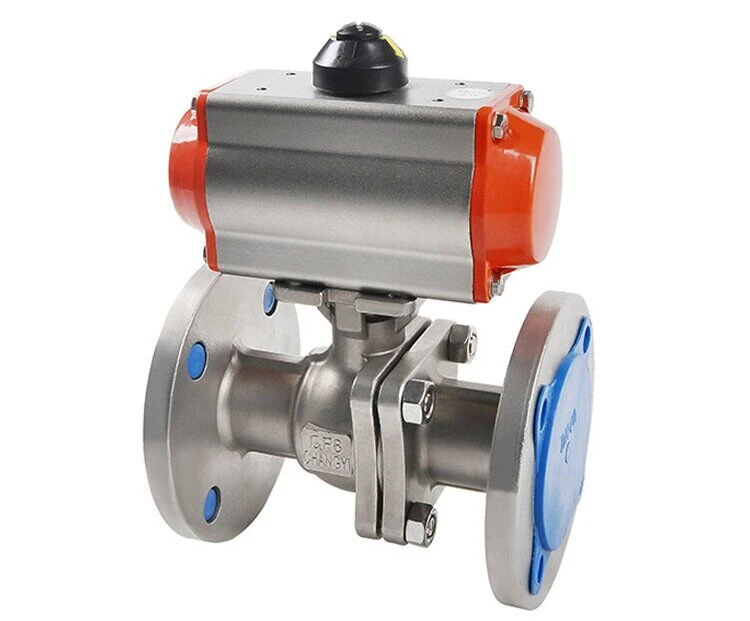 Pneumatic Flange Ball Valves