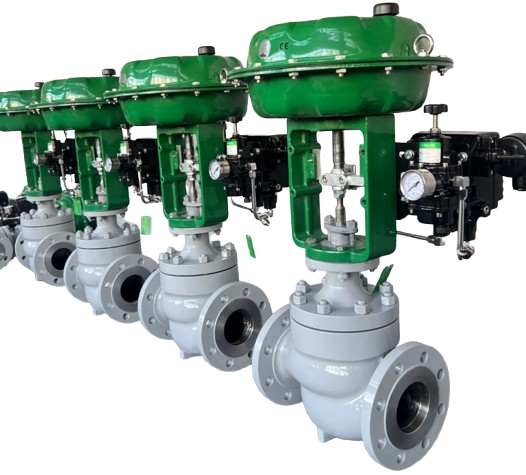 Pneumatic Globe Control Valves