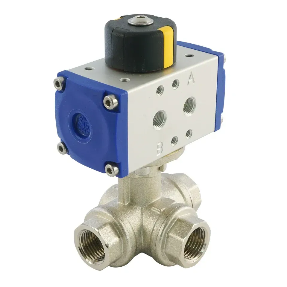 3-Way Pneumatic Ball Control Valve: A Reliable Choice for Automated Flow Control