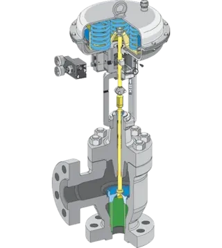 Drawing for Angle Control Valve
