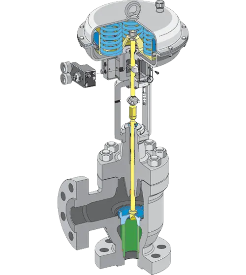 Drawing for Angle Control Valve