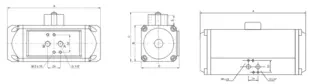 Drawing for Pneumatic Actuator