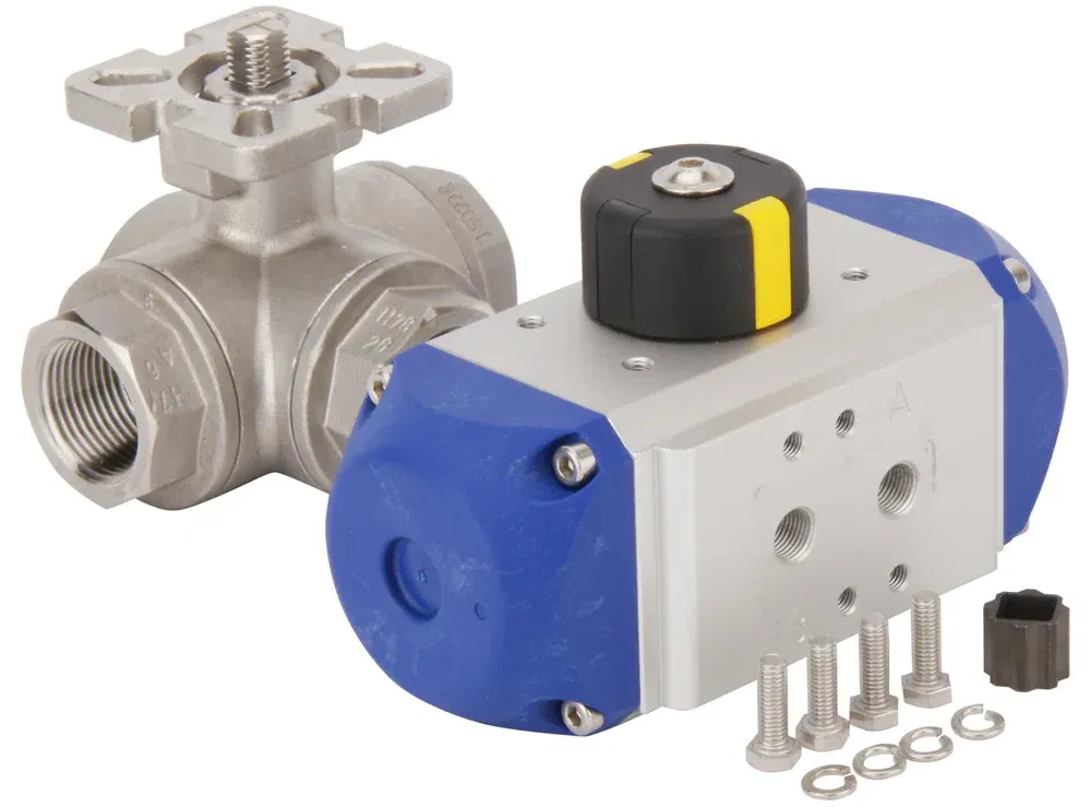 Stainless Steel Pneumatic Ball Valve