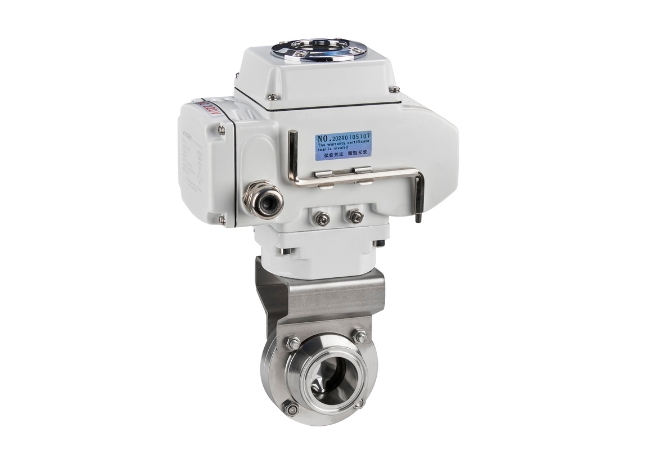 Electric Sanitary Butterfly Valves