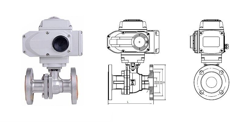 2 Way Ball Control Valve