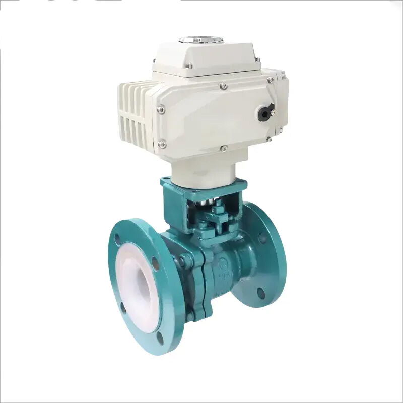 PTFE Fluorine-Lined Ball Control Valve, 1/2-4 Inch, 150 LB