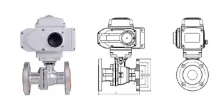 2 Way Ball Control Valve