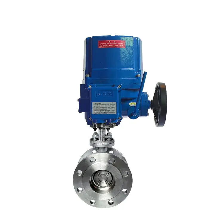 Motorized Butterfly Control Valve, SS 316L, 2-24 Inch, 150 LB