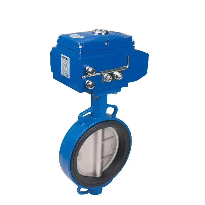 Electric Operated Butterfly Control Valve, PVC, 2 IN, Flanged