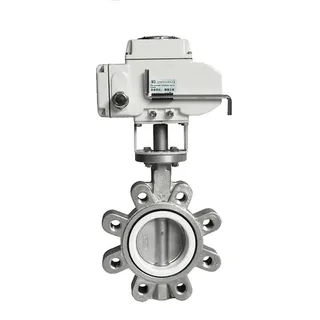 Butterfly Control Valve, ASTM A351 CF8M, 2-20 Inch, Lug End