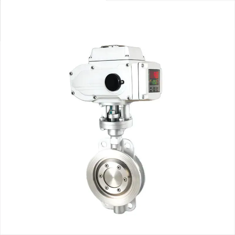 Triple Eccentric Butterfly Control Valve, Stainless Steel
