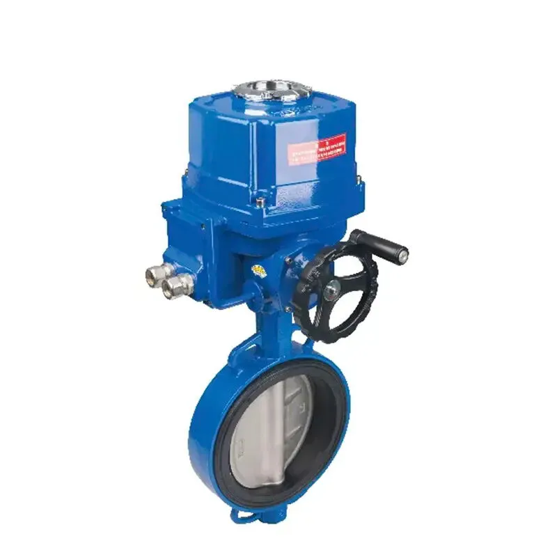 Electric Butterfly Control Valve, ASTM A351 CF8, 2-40 Inch