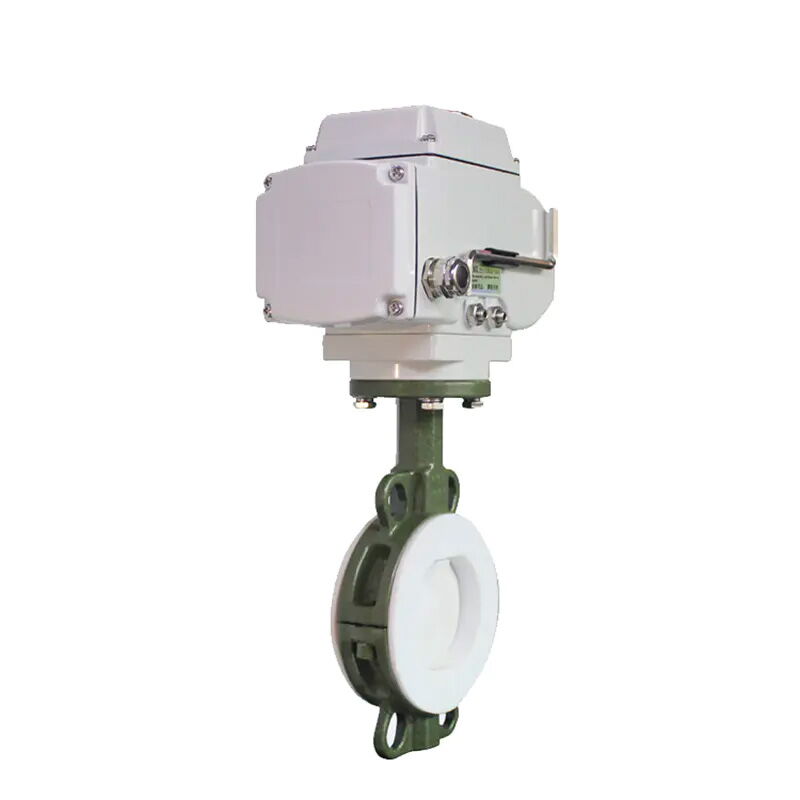 Soft Seal Butterfly Control Valve, A216 WCB, 8 Inch, 150 LB