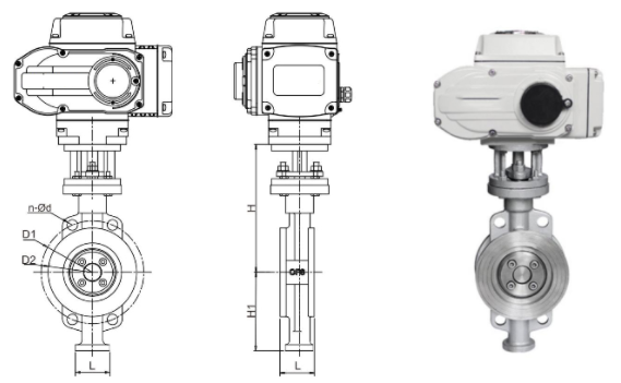 Triple Eccentric Butterfly Valve