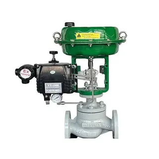 Diaphragm Globe Control Valve, ASTM A216 WCB, 1-1/2 Inch