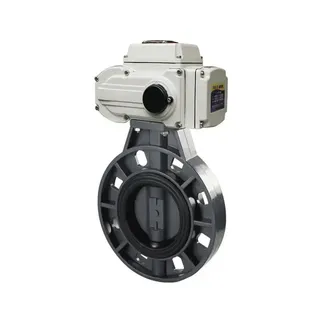 Plastic Butterfly Control Valve, Electric, 2-8 Inch, 150 LB
