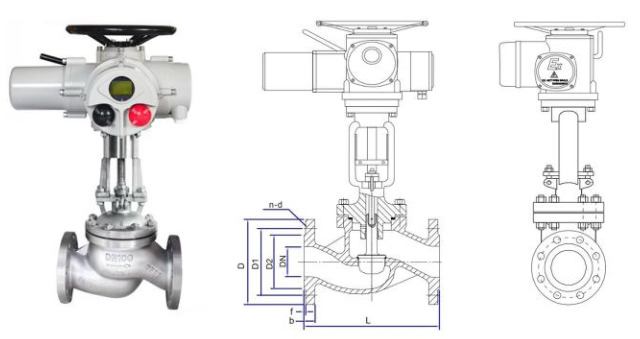 Electric Actuator Globe Control Valve