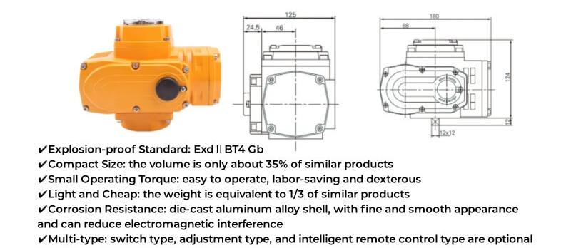 Unidirectional Electric Globe Control Valve