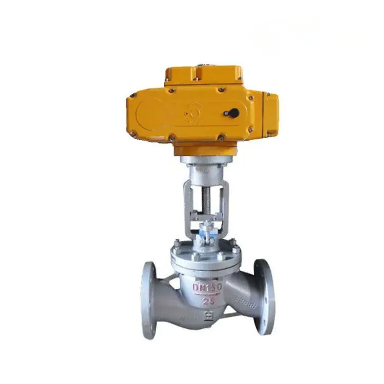 Unidirectional Multi-turn Globe Control Valve, Electric, 6IN