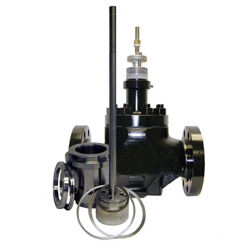 Balanced Cage Guided Control Valve, A351 CF3M, 3 IN, 2500 LB