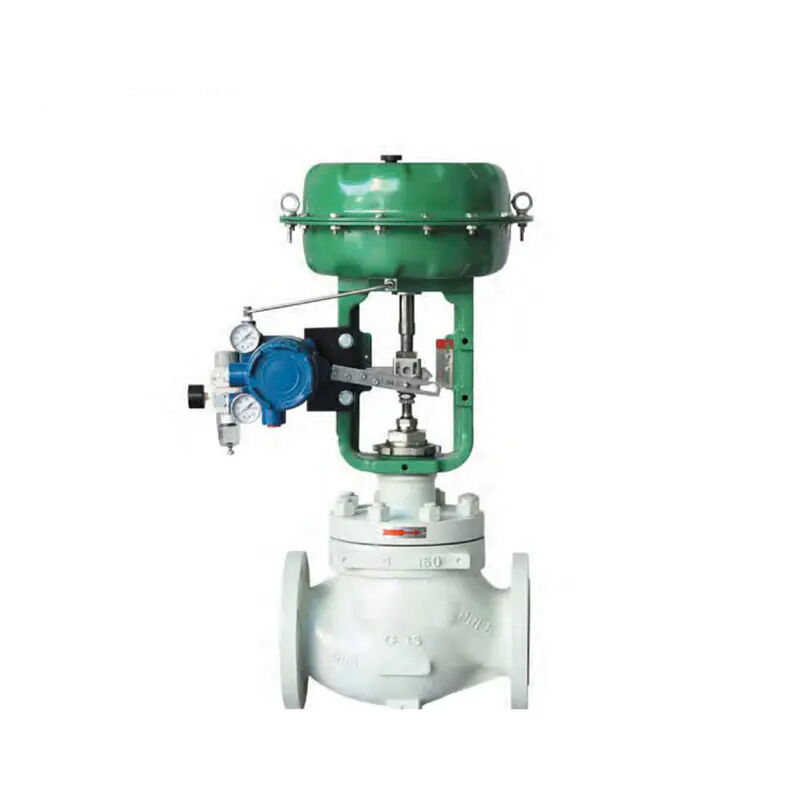 ASTM A351 CF8 Pneumatic Control Valve, 3/4-16 IN, 150-600 LB