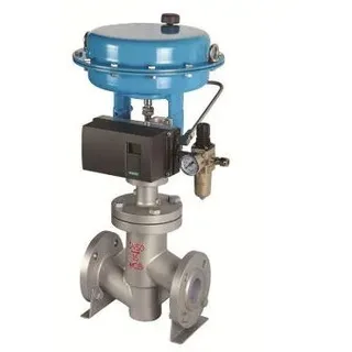 Fluorine Lined Control Valve, Single Seat, WCB, 2 IN, 150 LB