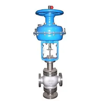 3 Way Pneumatic Diaphragm Control Valve, SS 316, 1-6 Inch