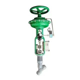 Pneumatic Boiler Blowdown Control Valve, ASTM A105, 1-2 Inch