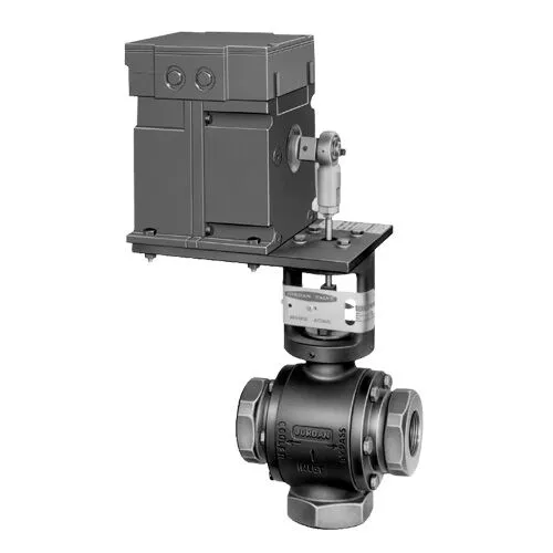 Motor Operated Control Valve, 3-Way, Ductile Iron, 2 Inch