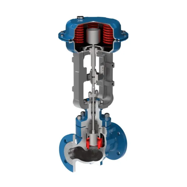Cage Guided Control Valves, A216 WCB, 1-20 Inch, 150-2500 LB