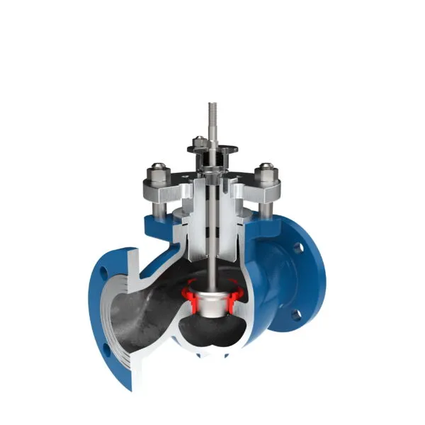 Single-Seat Control Valve, GG25, 1/2-10 Inch, 150-300 LB, RF