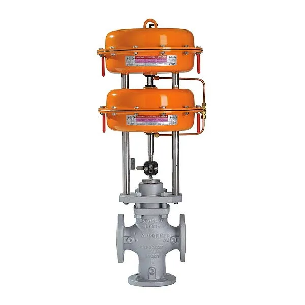 Three Way Control Valve, Stainless Steel, 1/2-12 IN, 300 LB