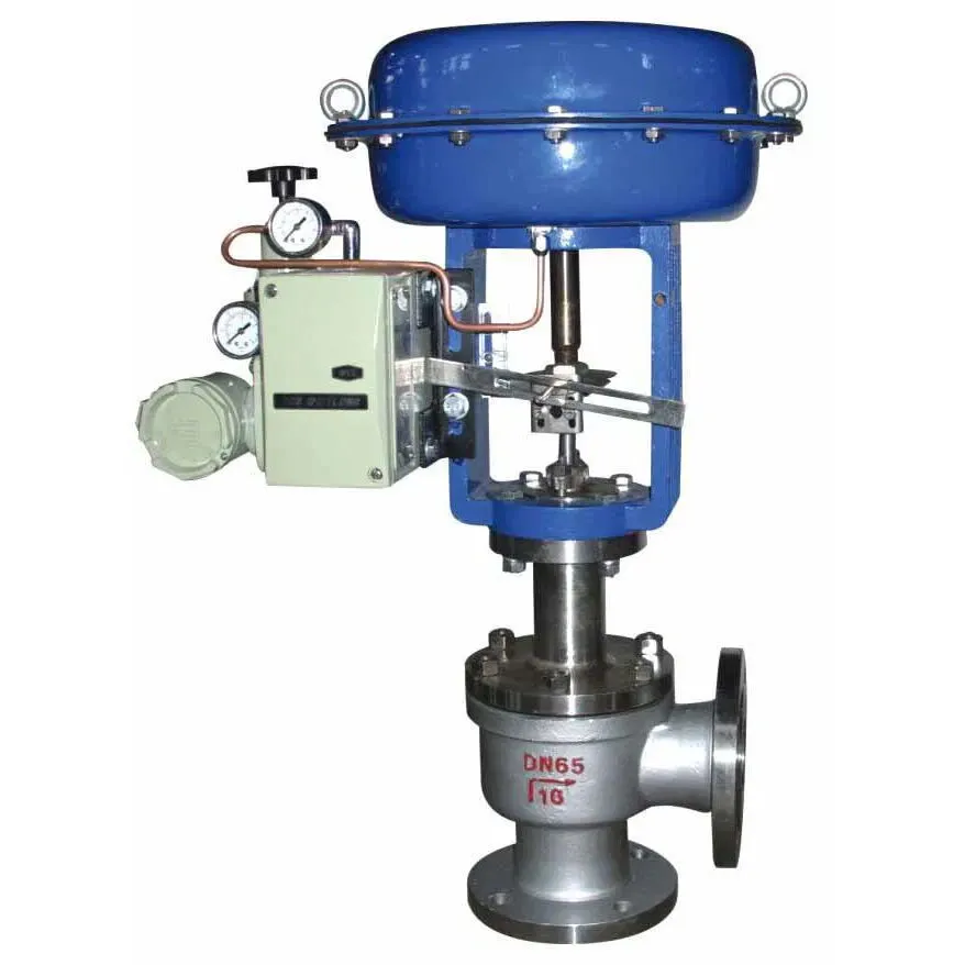 Top Guided Angle Control Valves, Chrome-moly Steel, 2-1/2 IN