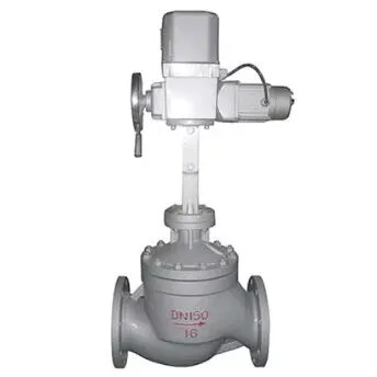 Single Seat Electric Control Valves, ASTM A216 WCC, 6 Inch